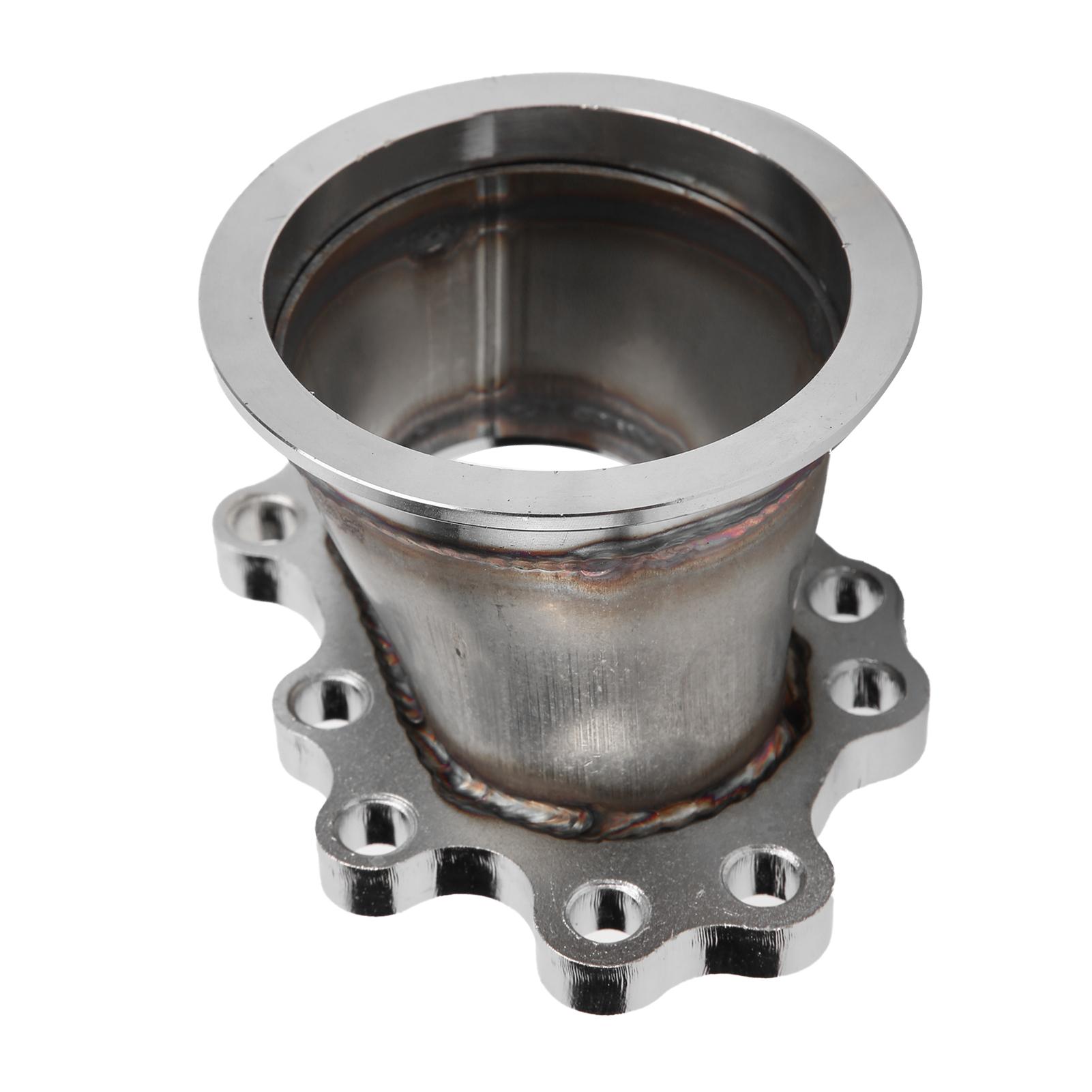 

Car Turbo Adapter Flange 8 Bolts to 3in Stainless Steel Replacement for Garrett GT25 GT28 t25 t28