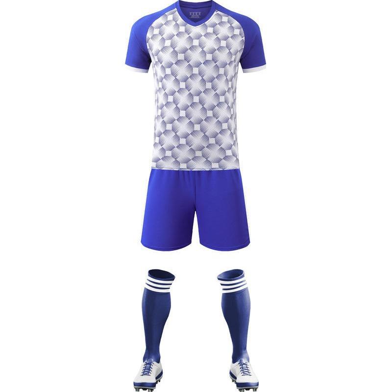 Nuovo Set Maglia da Calcio Estiva Adulti Bambini Maschile e Femminile Studenti Universitari Maglia da Allenamento Asciugatura Rapida Traspirante Maglia da Competizione