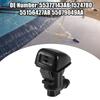 ACROPIX Car Windshield Washer Nozzles Wiper Jet Fits Jeep Grand Cherokee Black 4pcs
