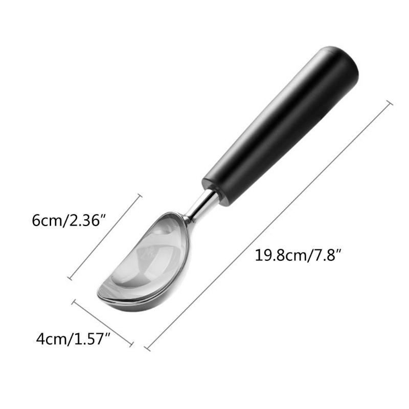 Łyżka do lodów Wygodne łyżki do lodów Aluminiowa łyżka do deserów na spotkania rodzinne Praktyczne narzędzie kuchenne