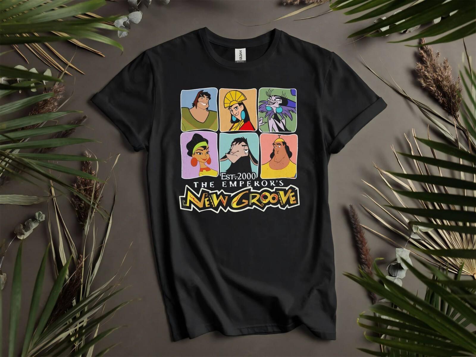 Emperor s New Groove Characters T-Shirt Mens Womens Tees Top T Shirt Mens Womens Tees Top Men Women Unisex Tshirt K454 M