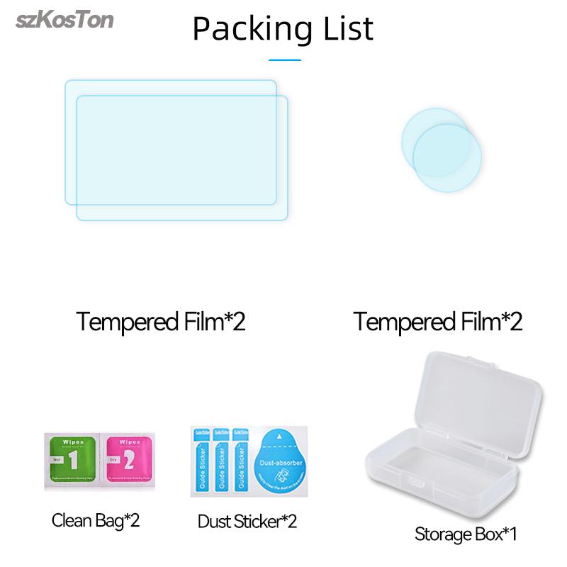 9H Tempered Glass Film for Insta 360 Go Ultra Screen Protector Anti-Scratch Film for Insta360 Go Ultra Sports Camera Accessories