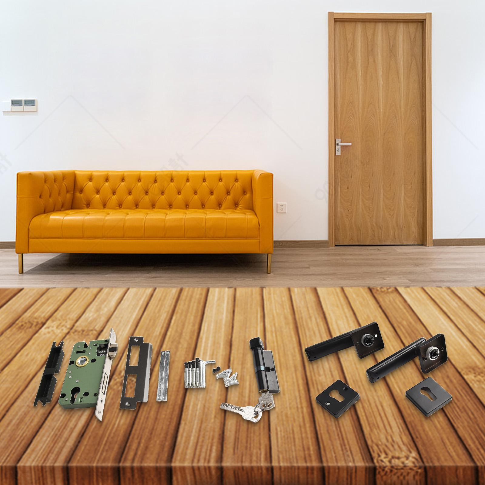 

Contemporary Bedroom Lock Set Sleek Design with Quiet Functionality Materials for Long Lasting Security in Your Home China Mainland