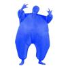 Disfraz Inflable de Salmón Azul Ninja para Fiesta de Halloween