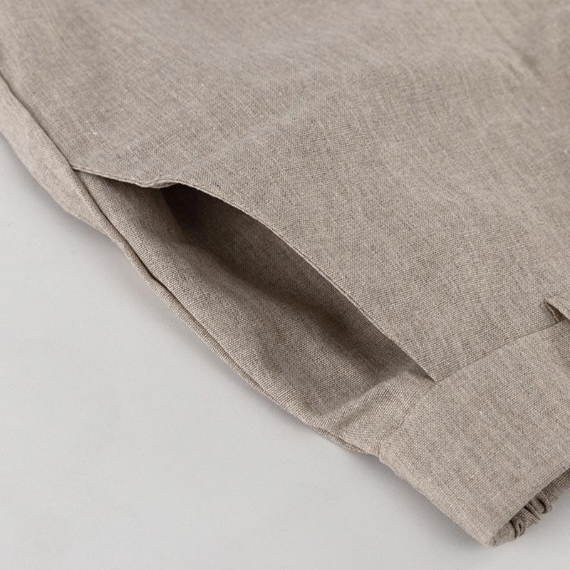 Women's Collar Double Layered Lace Shirt Shorts Set Solid Color Pleated Decoration Women's Summer Set Daily Casual Style Lady Clothes