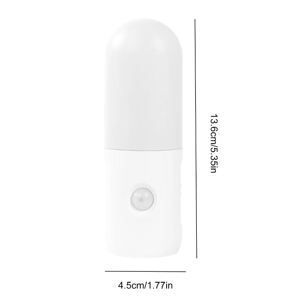 INS Motion Sensor Night Light Adjustable Brightness Atmosphere Light Smart Wall Light Indoor Light