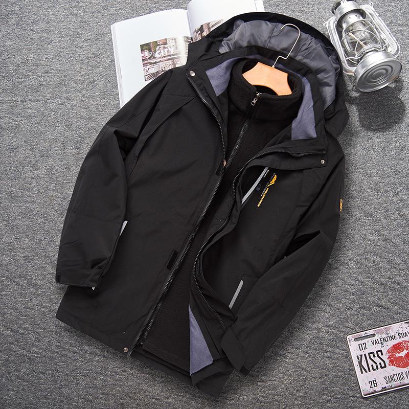 Women's Waterproof 3-in-1 Fleece Jacket Set for Outdoor Activities