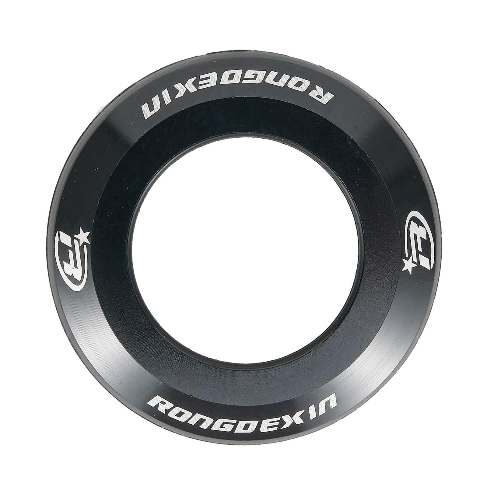 

Bicycle Headset Cap Cycling Top Cap Flat Styler Aluminum Alloy Portable чёрный