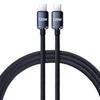 Jingyao 120W Dual Type-C Fast Charging Cable for Huawei and Apple 15/16 Laptops - PD Compatible