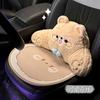 Summer car seat cushion cartoon bear rabbit ice silk car comfort seat cushion breathable and comfortable car interior seat cover