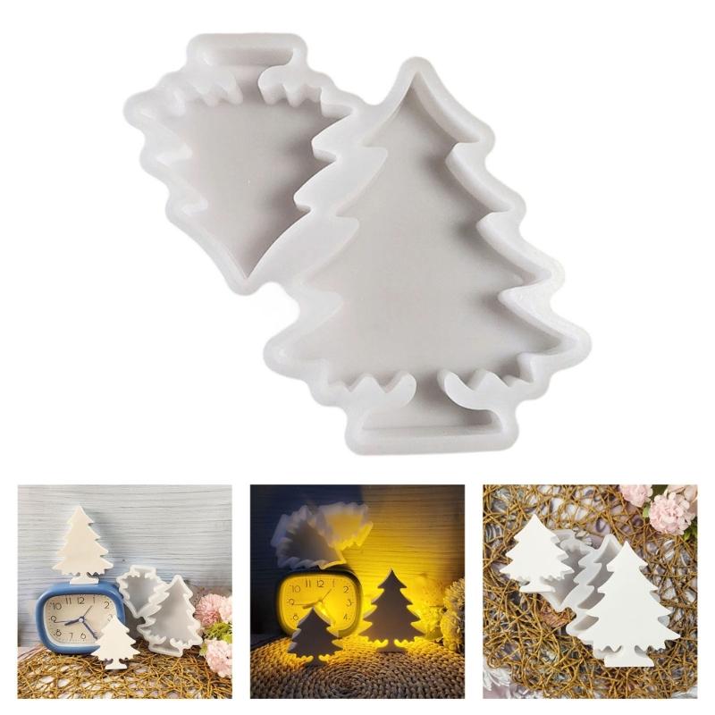 Silicone Molds Christmas Tree Candle Molds Epoxy Resin Molds Craft Molds Handmade Castings Molds Plasters Molds