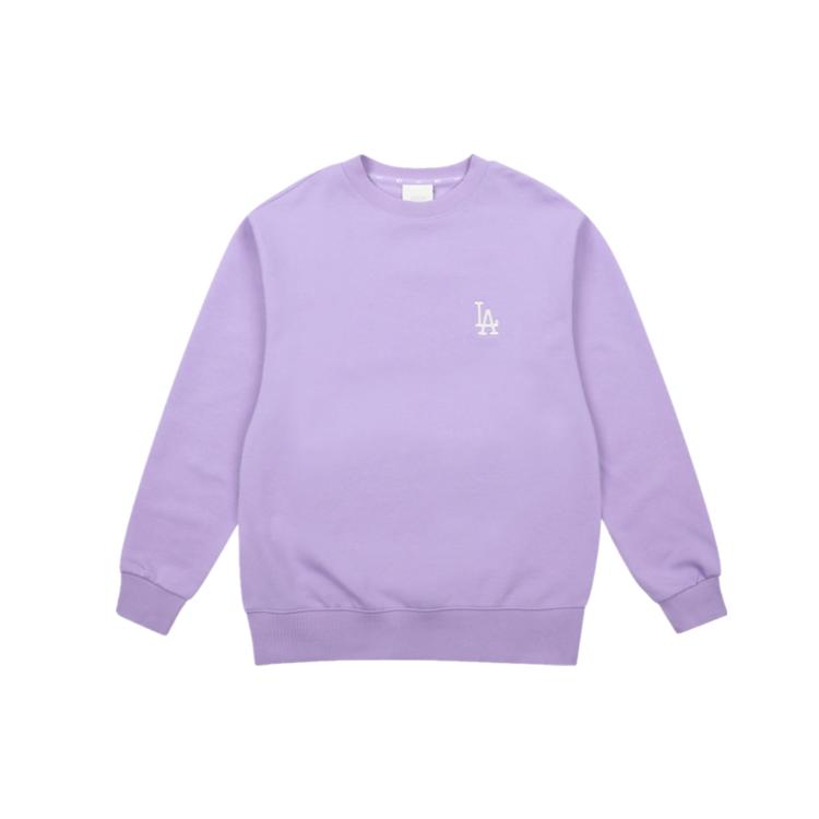 MLB Los Angeles Dodgers Sweatshirt Unisex Light Purple 31MT04111-07V