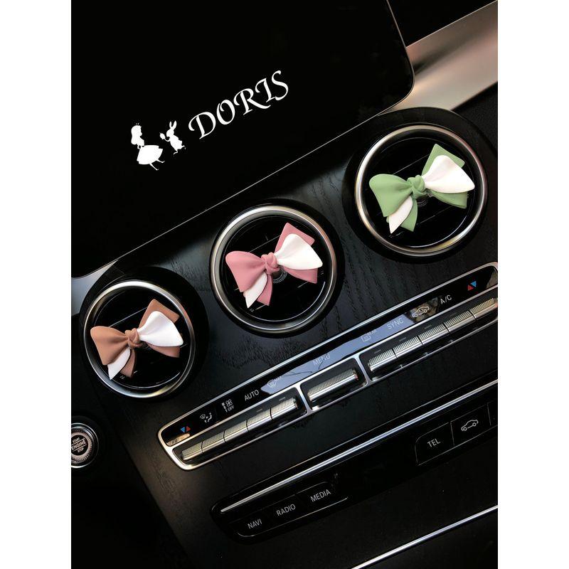 Internet Celebrity Goddess Style Bows Air Outlet Car Aromatherapy