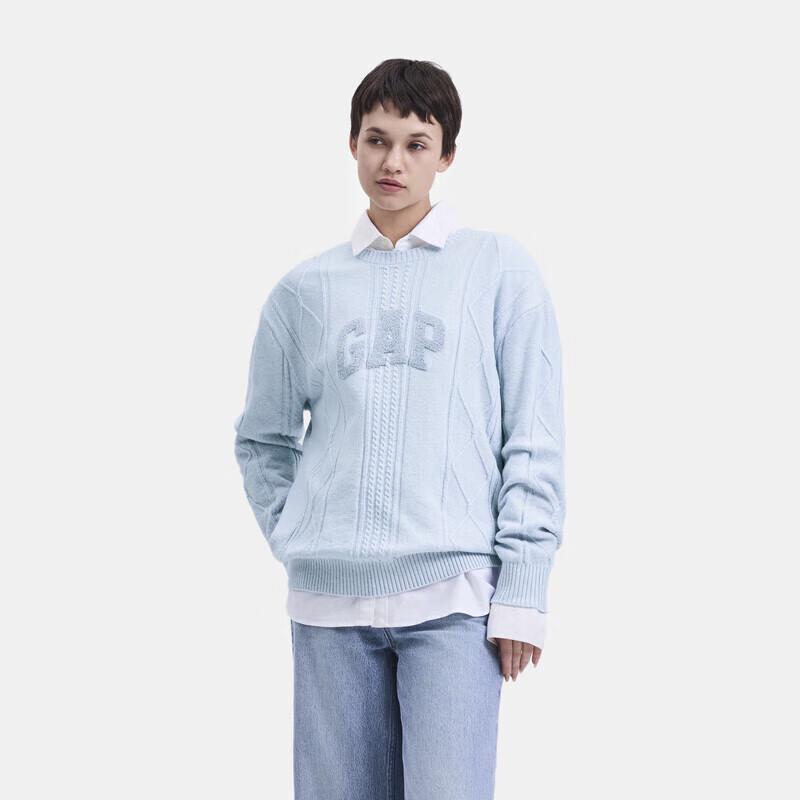 Gap Women's Logo Cable Knit Sweater