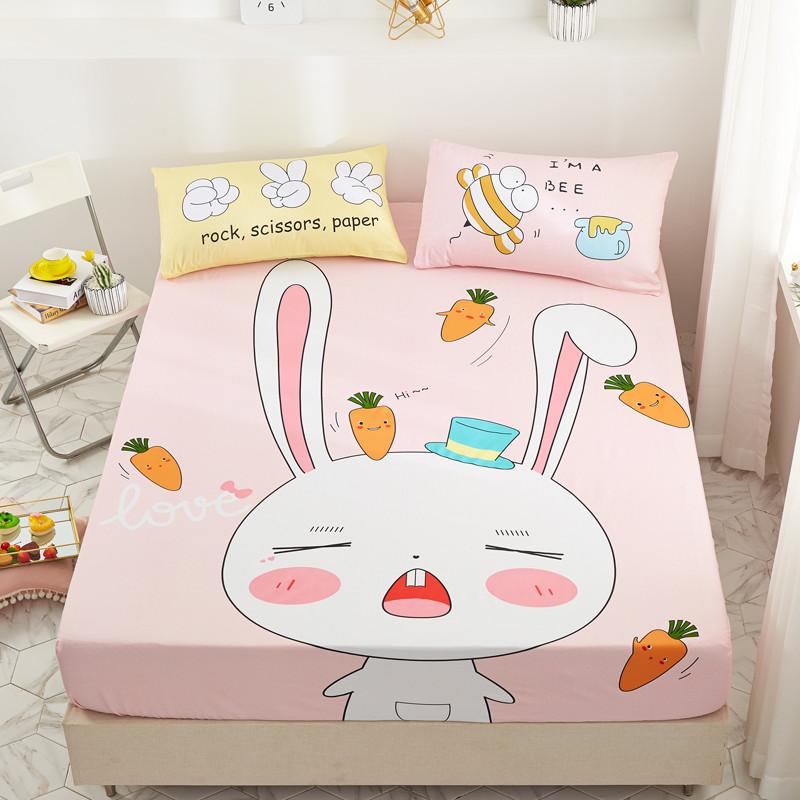 

Забавный мультяшный динозавр комплект простыней на резинке простыня с глубоким карманом для детей декор комнаты для мальчиков мягкое хлопковое покрывало с 2 наволочками 120x200x25cm 3Pcs