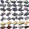 Military US France UK Armored Vehicle MOC Building Block Soldier Figure Tank Gun Carriage Cannon Medical Truck Transport Toy K33