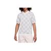 Nike Sportruházat Kockás Retro Alkalmi Rövid Ujjú Póló Férfi Pólók Sail FN3423-133