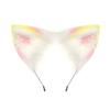 Colorful Gradient Cat Ear Headband Women Girls Cosplay Lolita Kawaii Hair Accessory