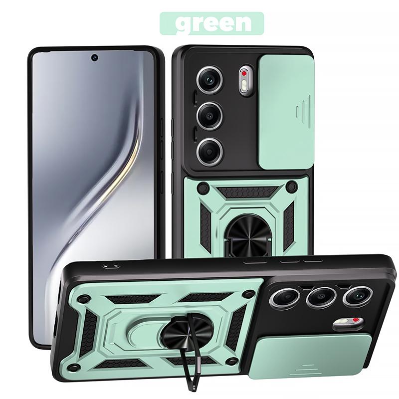 For Tecno Camon 40 Pro 4G 5G Camera Shockproof Armor Case For Tecno Camon 40 4G Car Magnetic Holder Ring Protect Cover