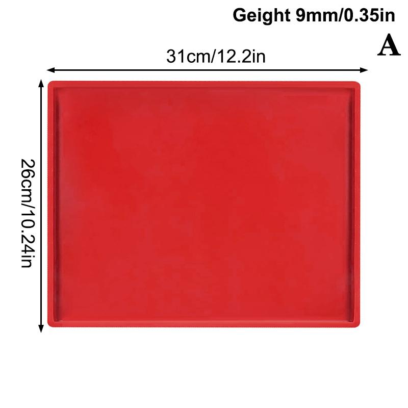 1 st Multifunktionell Silikon Tårtrulle Matta Non-Stick Bakplåt Bricka Form Målad Pad Konditori Schweizisk Rulle Bakform Verktyg
