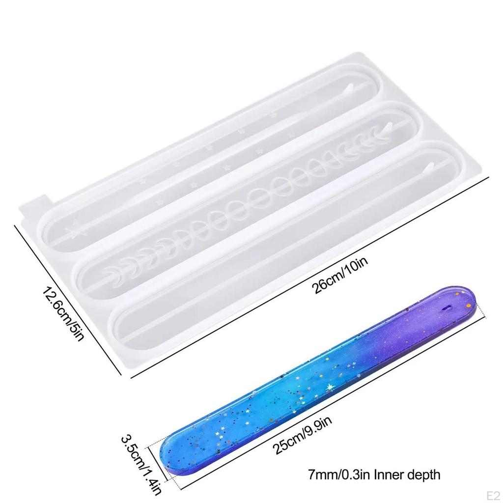 Incense Stick Holder Mould Decor Crafts Epoxy Resin for Yoga Room Home