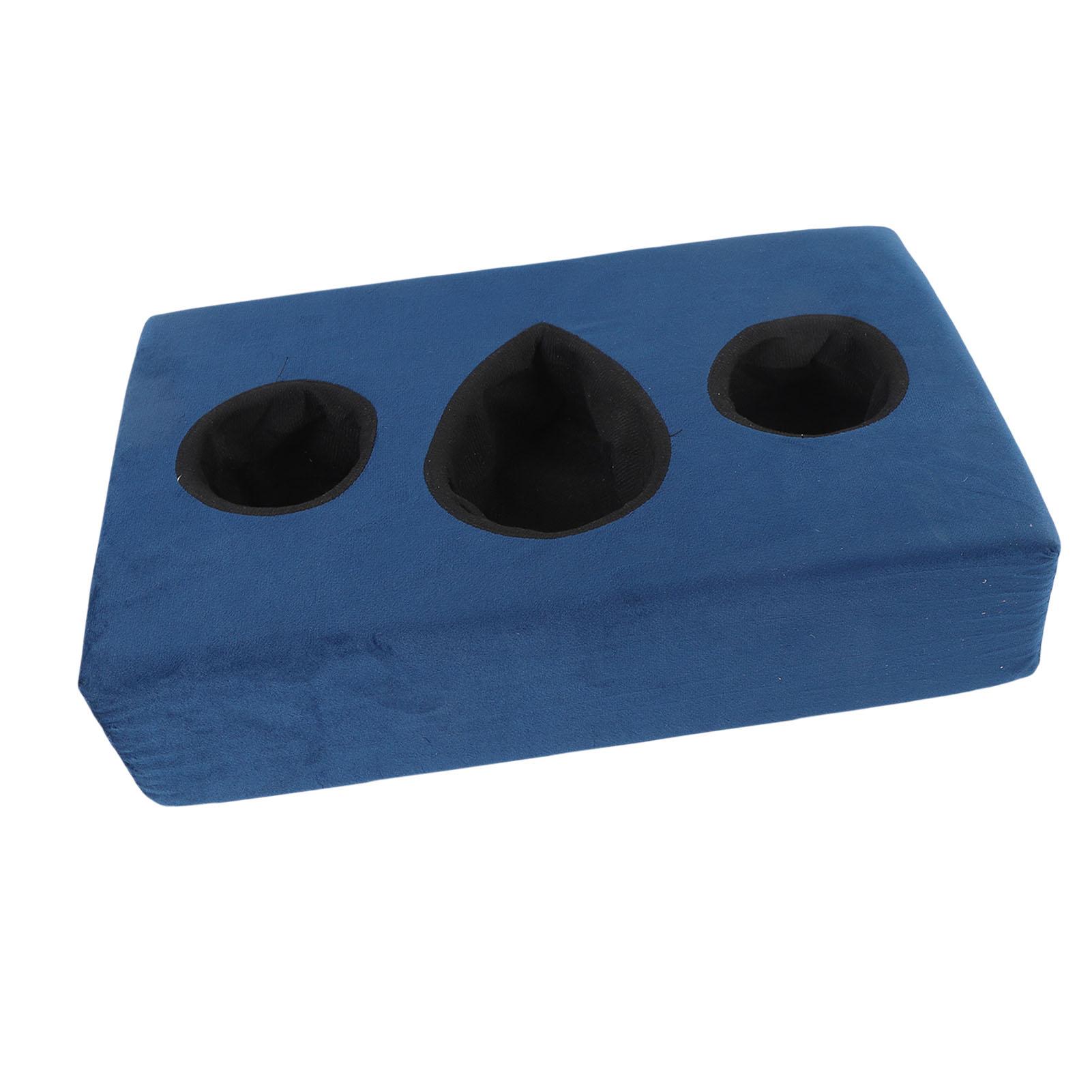 

Sofa Cup Holder Pillow Prevent Spills Sponge 3 Compartments Couch Drink Holder for Cars RVs Boats