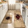 Harry Potter Flannel Kitchen Mat Christmas Soft Area Rug Non Slip Floor Carpet Home Decoration