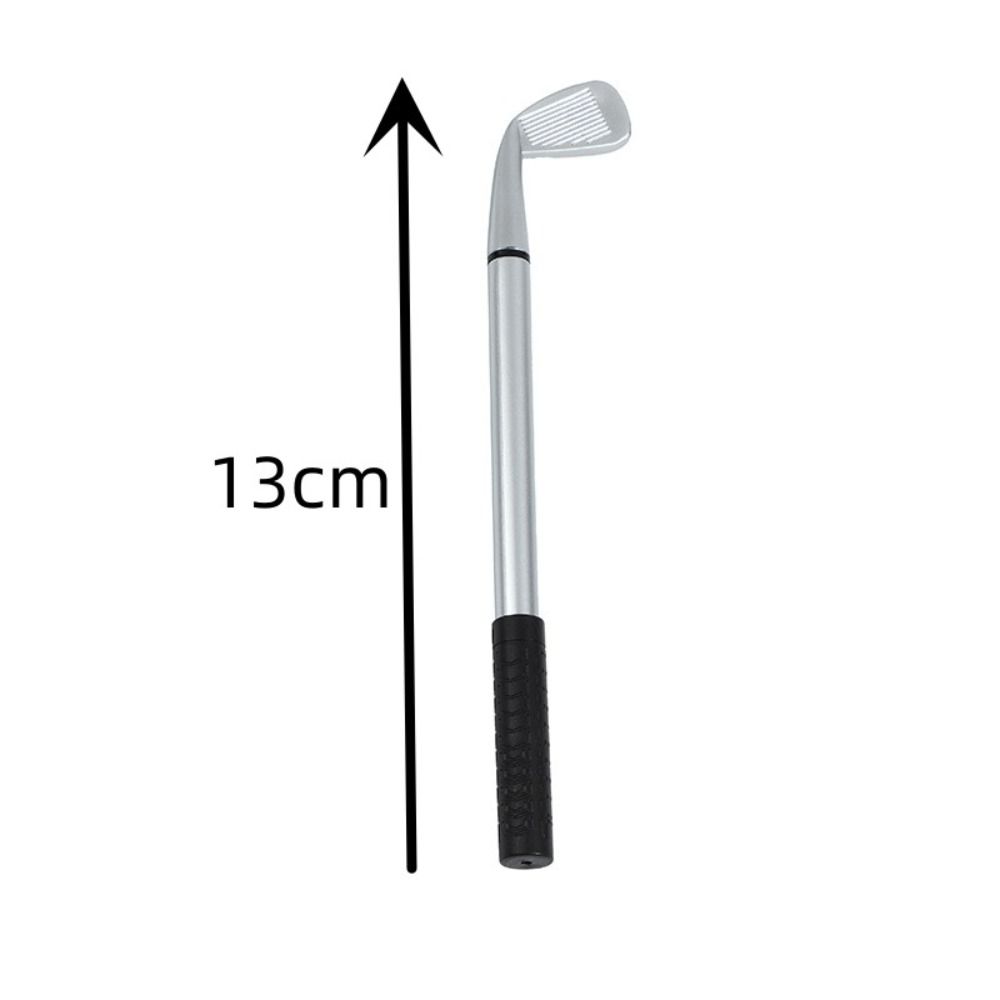 12 Pieces Mini Golf Clubs Pens Black Decorative Golf Pens Golf Ballpoint Pen  Golf Party Favors
