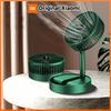 Xiaomi Rechargeable Electric Folding Fan Telescopic Small Fan Student Dormitory Office Desktop Mute Big Wind Camping Foldable Fan