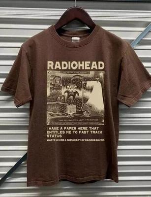 Radiohead Band Shirt, Radiohead Vintage 90's Retro Concert T-shirt S-5XL Unisex T-Shirt