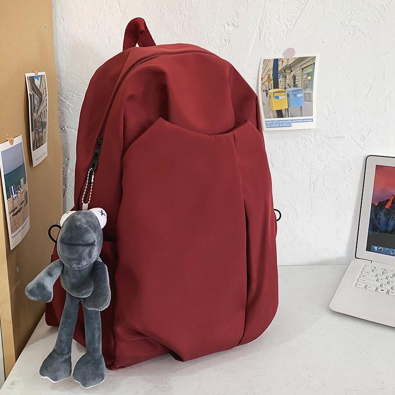 New Elementary School Bag Girls Junior High School Boys Splicing Backpack