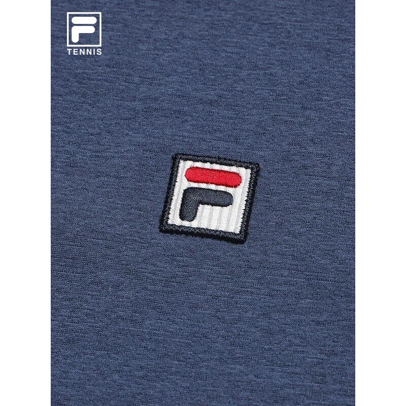 FILA Men's Classic Round Neck Knit Short Sleeve T-Shirt