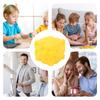 Cheese Stress Ball Sensory Slow Rebound Cheese Cube Soft Novelty Rebounding Toy for Kids Adults Students Workers Home School