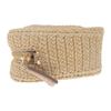 Prada 1BH196 Shoulder Bag Natural/beige Raffia/leather Women