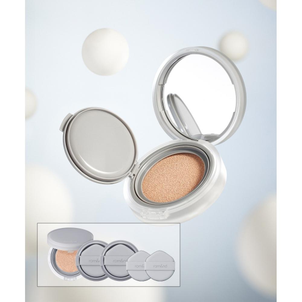 Rom Nd [Original Item+2 Refills+2p Puff] Nu Zero Cushion Original Item+refill x2+Nu Zero Puff 2p [ROM&X INAPSQUARE] 04 BEIGE 23