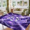 Austria Wien FC Design Crystal Velvet Rug Soft Decorative Mat for Bedroom Entrance