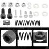 For Harley Touring Road King Street Glide Electra Road Glide 09-up Motorcycle Driver Backrest Bolt 1Set Rider Screw Hardware Kit