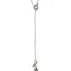 Dazzling Club Silver Vase Necklace(925 SILVER)