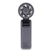 Ice Cooling Handheld Fan Rechargeable LED Digital Display 100 Speed Foldable Hand Turbine Fan with LED Light for Travel