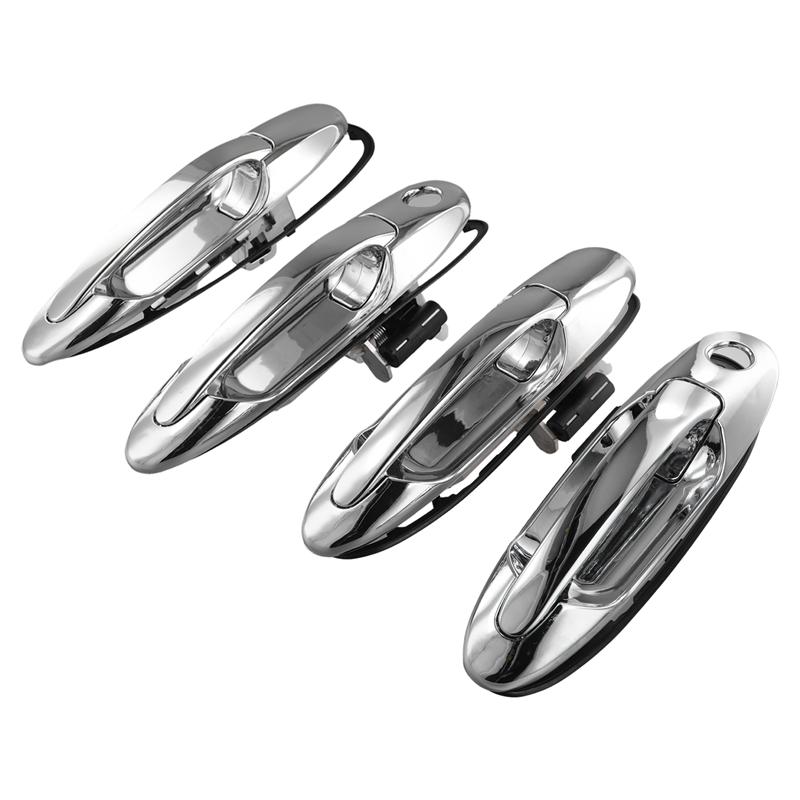 A58X-Front Rear Left&Right Exterior Door Handle For Toyota Land Cruiser LC100 4500 4700 1998-2007 Lexus LX470 69220-60061