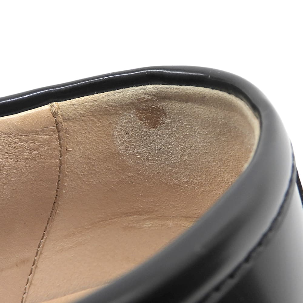 BOTTEGA VENETA Excellent condition SWELL LOFER Swell loafers, men's, black, size 40 1/2 shoes 40 1/2 blackUsed