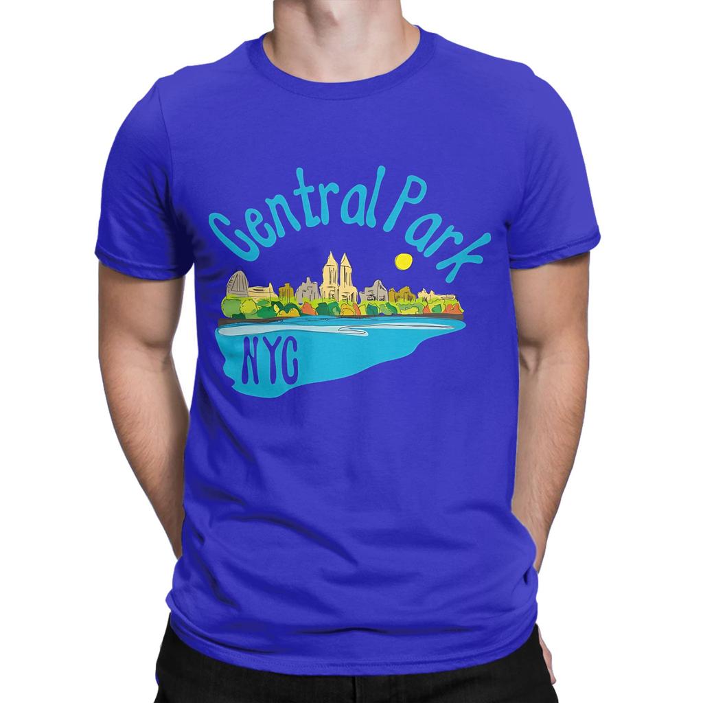 Central Park NYC Novelty 100 Cotton TShirt central park season 3 Tees Tops For Unisex