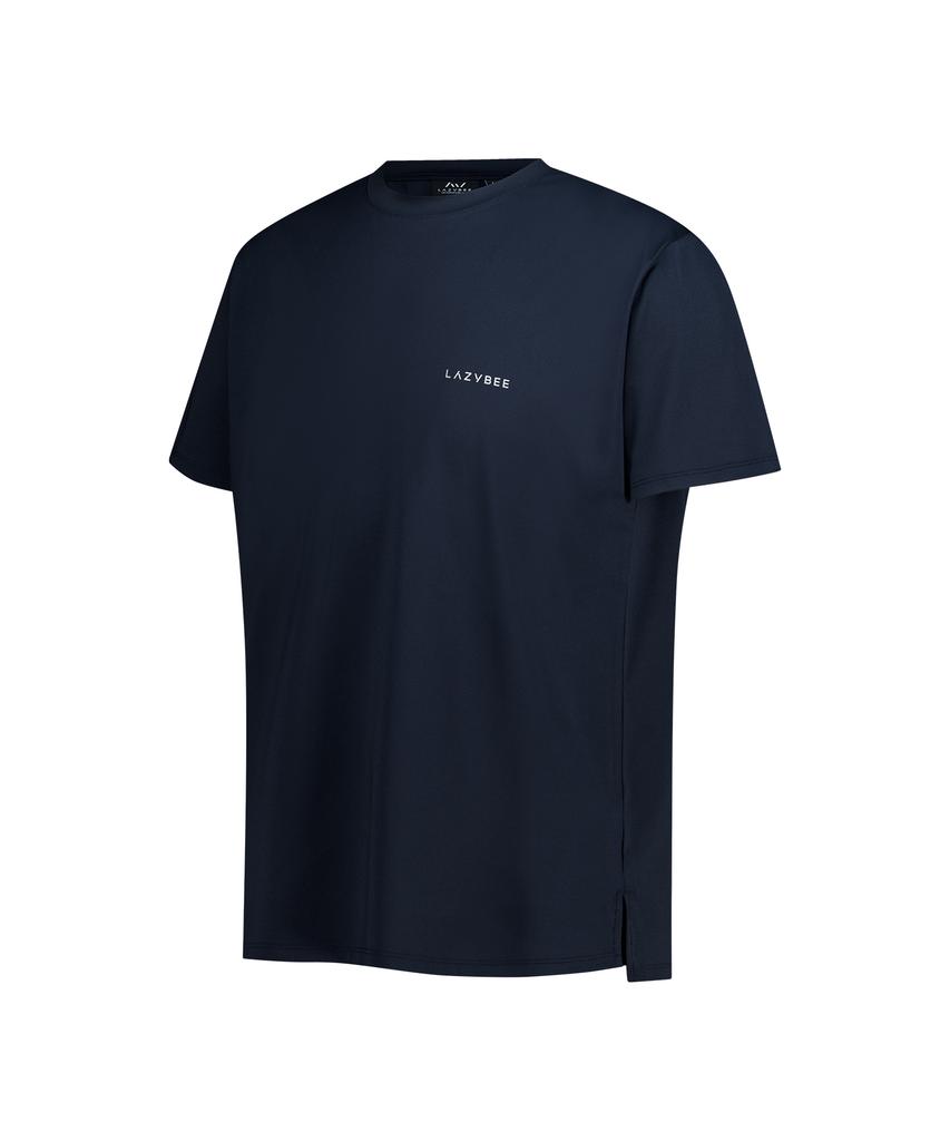 Leijibi Aero Touch Standard Fit Short Sleeve W T-Shirt Top Sleeve Dark Navy