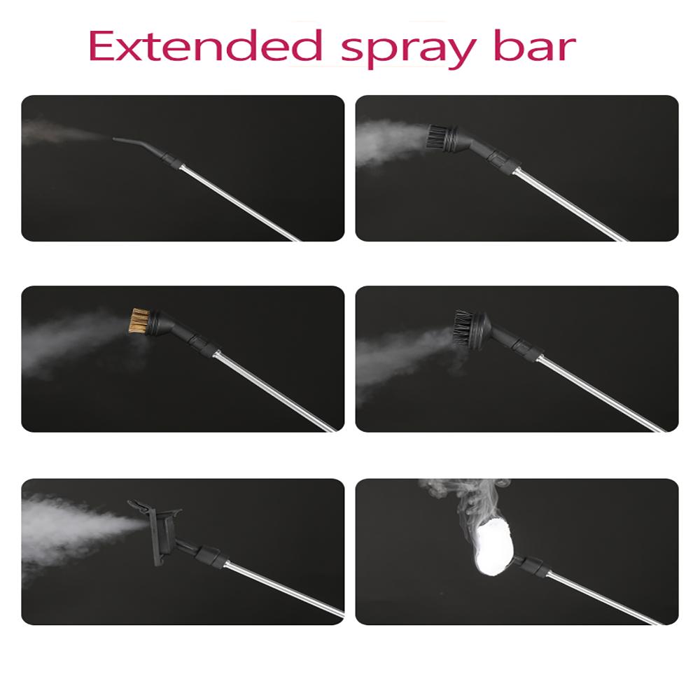 2500wattový parní čistič, 220V/110V, vysoký tlak, vysoká teplota, domácí klimatizace, kuchyň, auto, parní čistič