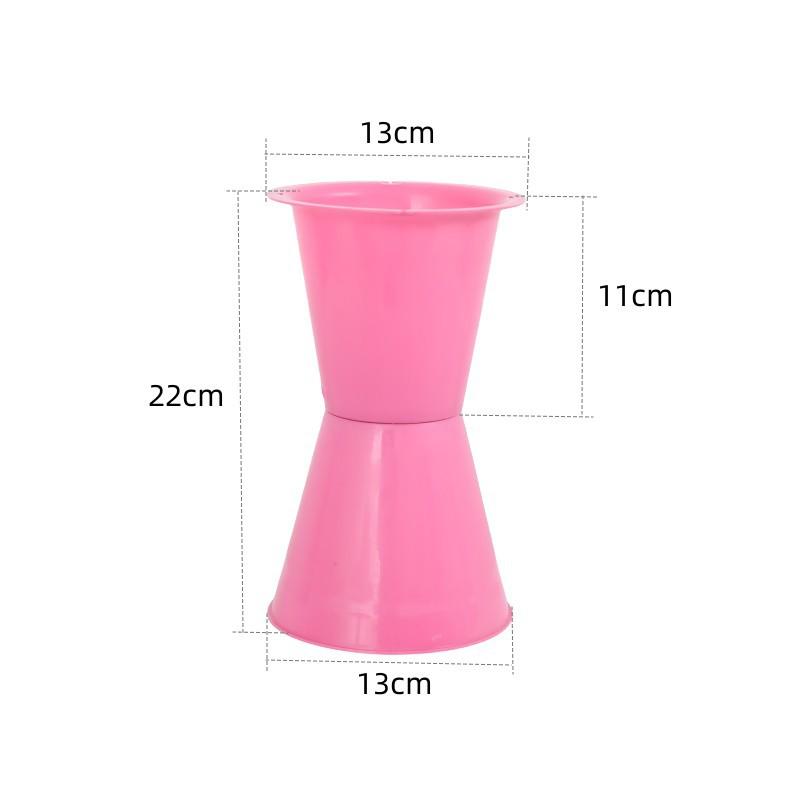 French Style Quiver Bag Flower Holder - Plastic Bouquet Liner & Wrapping Bucket