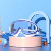 Professionella Anti-Dimm Simglasögon med Öronproppar Bred Sikt Stor Ram Dykglasögon för Simbassäng Hållbara Dykglasögon