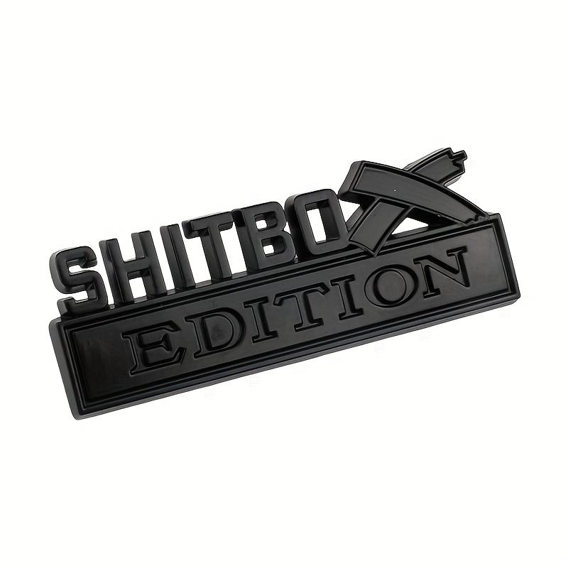 

New Car Modification Logo Zinc Alloy Material Car Sticker Trash Can Tailgate Badge Decal
