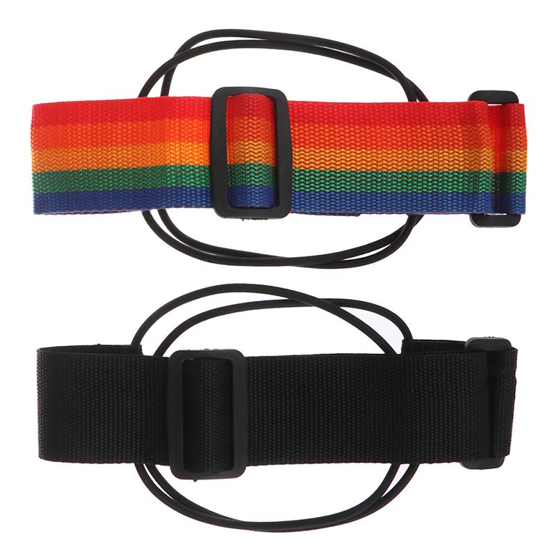 Legg til en veskestropp Reisebagasje Koffert Justerbare beltestropper Farge Tilfeldig