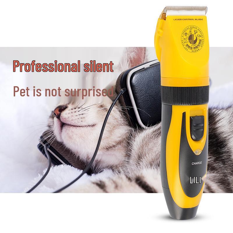 Lili Rechargeable Pet Hair Trimmer for Cats, Dogs, and Rabbits - Universal Electric Clipper for Long Hair 