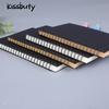 1 Book Retro Spiral Coil Kraft Paper Notebook Sketchbook Painting Diary Drawing Painting Graffiti Office School Stationery